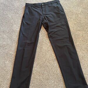 Lululemon Mens ABC Pants 34W 34L Dark Gray Slim Fit